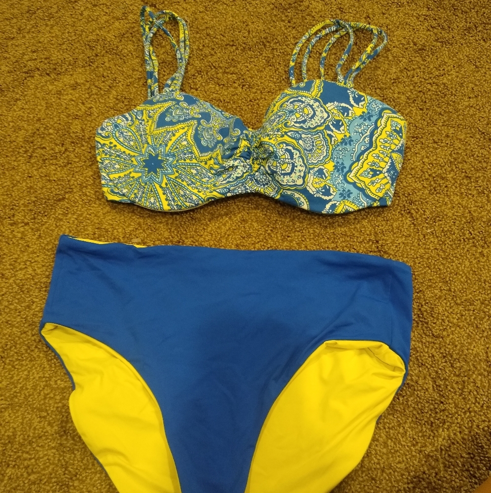 Lands end reversible swimsuit